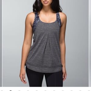 Lululemon Run Times Tank Gray